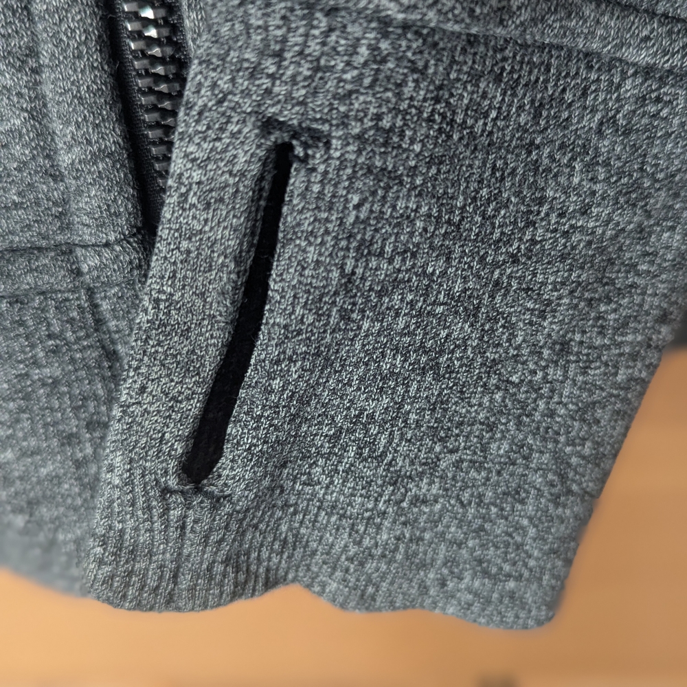 lululemon Scuba Charcoal Zip-Up Hoodie US Size 4 - Picture 10 of 12